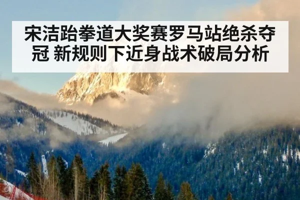 宋洁跆拳道大奖赛罗马站绝杀夺冠 新规则下近身战术破局分析